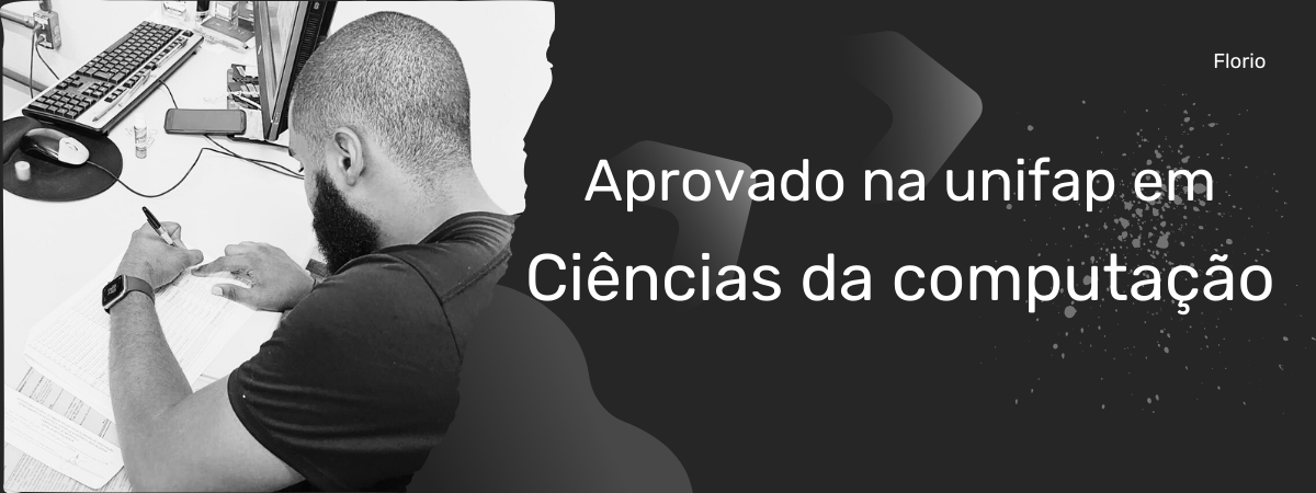 banner, aprovação na universidade federal do amapa em ciencia da computação
